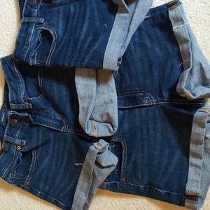 Aeropostale Dark Denim Shorts